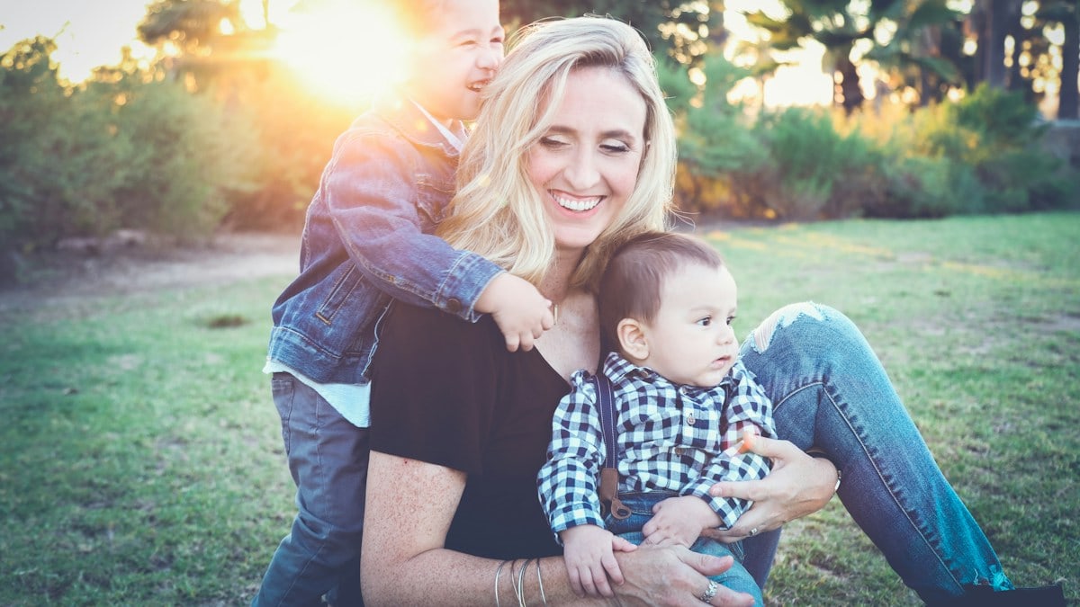 Smiling Family